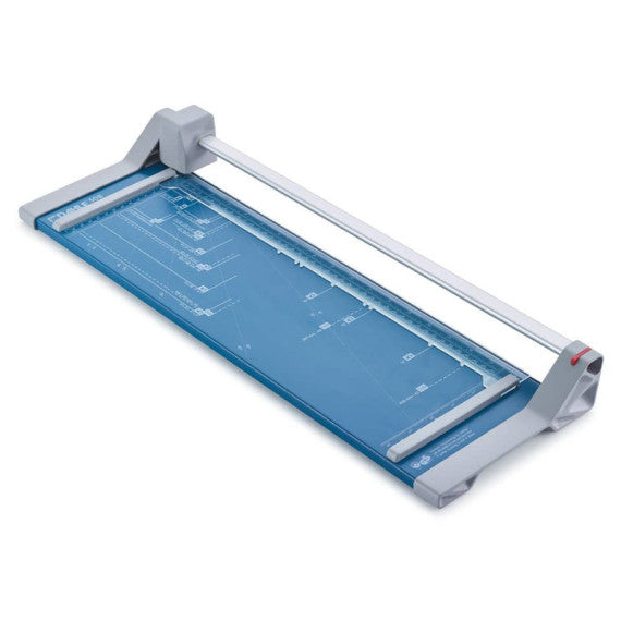 Taglierina a rullo Dahle Hobby con pressino automatico max 6 fogli - luce 460-0,6 mm blu R000508