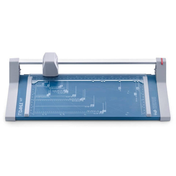 Taglierina a rullo Dahle Hobby pressino automatico max 8 fogli - luce 320-0,8 mm blu R000507