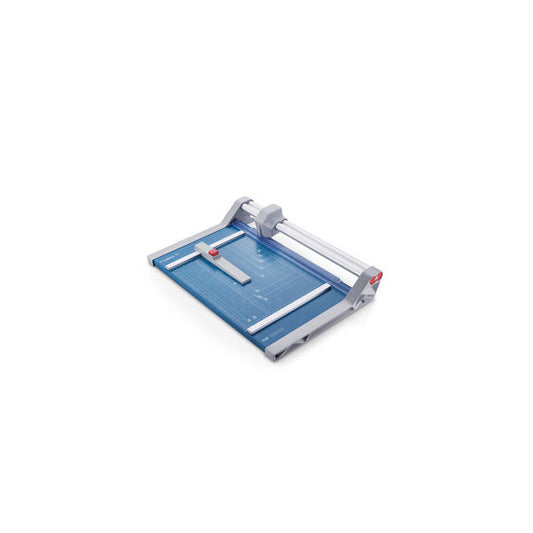Taglierina a rullo professionale 550 - 55 x 36 cm - 360 mm - 20 fogli - blu/grigio - Dahle