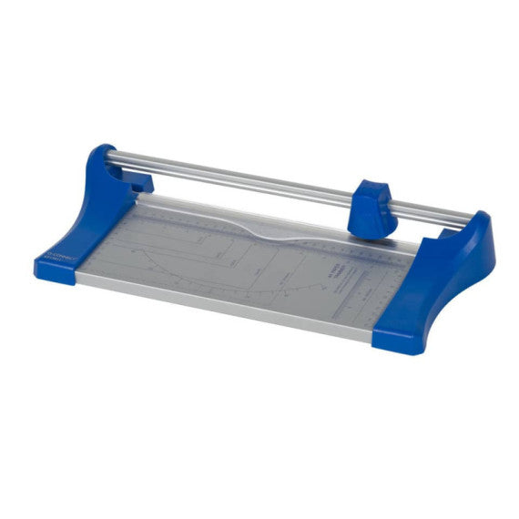 Taglierina a rullo Q-Connect grigio/blu fino a 10 ff A4 KF17011