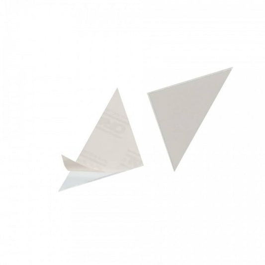 Tasche adesive DURABLE CORNERFIX® triangolari polipropilene trasparente 125x125mm  conf. 200 - 828219