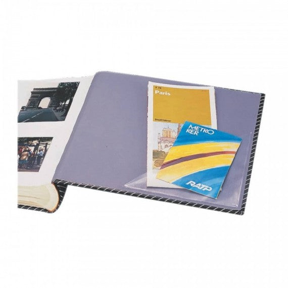 Tasche adesive DURABLE CORNERFIX® triangolari polipropilene trasparente 125x125mm  conf. 200 - 828219