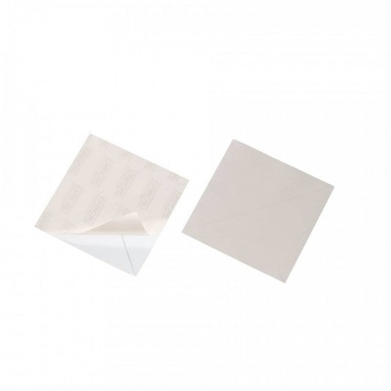 Tasche adesive DURABLE CORNERFIX® triangolari polipropilene trasparente 125x125mm  conf. 200 - 828219