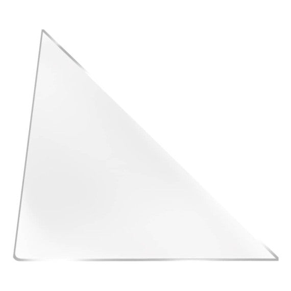 Tasche adesive triangolari Q-Connect trasparente 10x10 cm conf. da 10 - KF27034