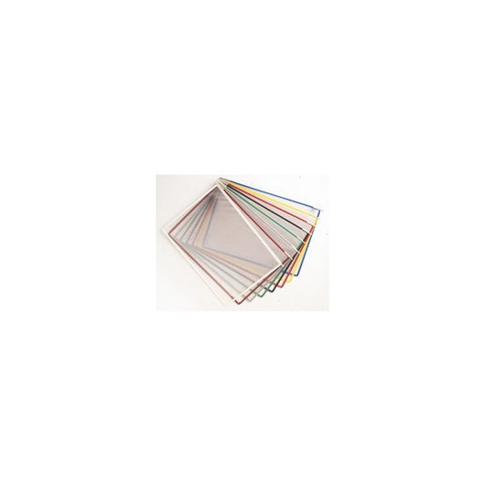 Tasche di ricambio - per leggio T Technic - A4 - colori assortiti - Djois - conf. 10 pezzi