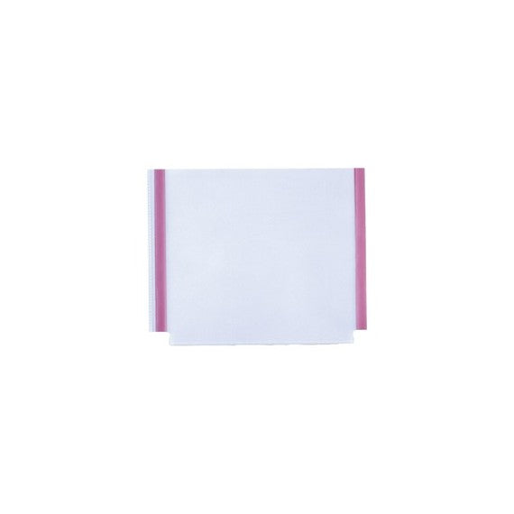 Tasche GS adesive con soffietto - PVC - 22x18 cm - trasparente - Sei Rota - conf. 10 pezzi