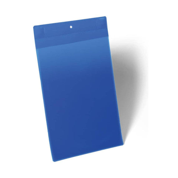 Tasche per identificazione Durable con magneti al neodimio blu f.to esterno mm. 223x368- inserto A4 vert. Cf. 10- 174707