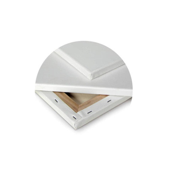 Tela per pittura DOM Classic 380 g bordo 16 mm - 24x30 cm - 355/2430