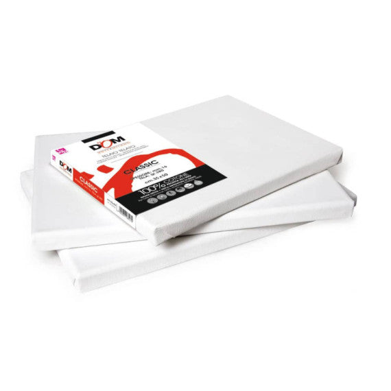 Tela per pittura DOM Classic 380 g bordo 16 mm - 35x50 cm - 355/3550