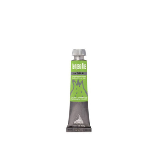 Tempera fine Maimeri in tubetto 20 ml verde brillante chiaro M2502304