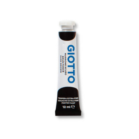 Tempera GIOTTO Extra 12 ml marrone scuro  35202300