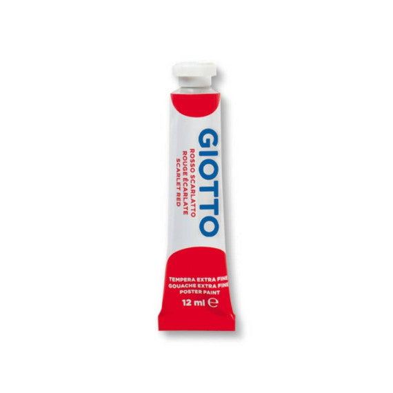 Tempera GIOTTO Extra 12 ml rosso scarlatto 35200800