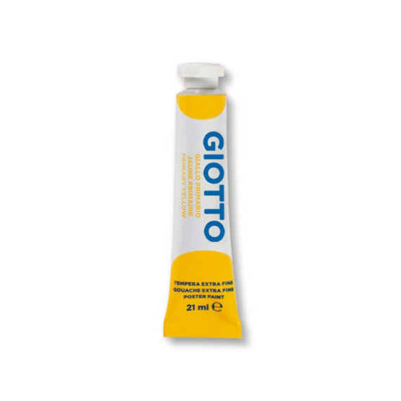 Tempera Giotto Extra ultrafine in tubetto 21 ml giallo - F35500200