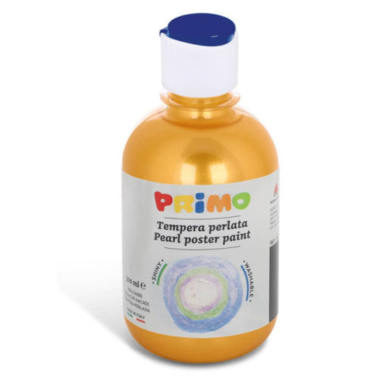 Tempera perlata in bottiglia Primo 300 ml giallo 234TP300210