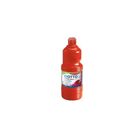 Tempera pronta - 1000ml - rosso vermiglio - Giotto