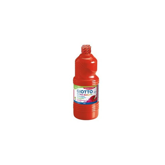 Tempera pronta - 1000ml - rosso vermiglio - Giotto