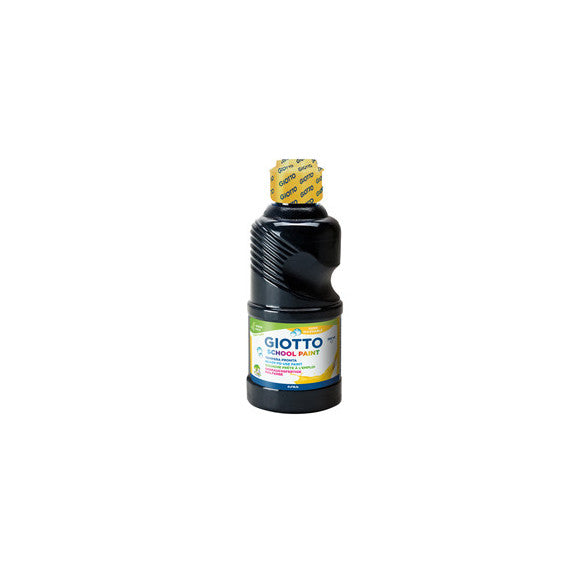 Tempera pronta - 250ml - nero - Giotto