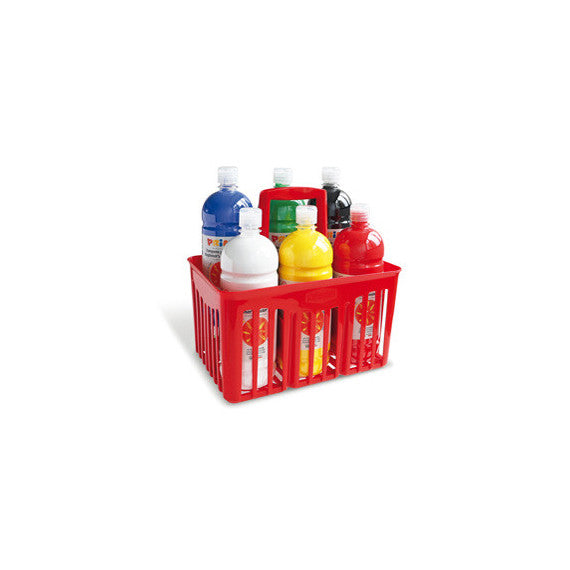 Tempera pronta Primi Passi - 1 L - colori assortiti - Primo - conf. 6 pezzi