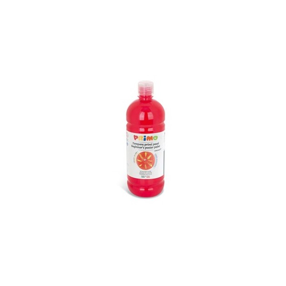 Tempera pronta Primi Passi - 1 L - rosso vermiglio - Primo