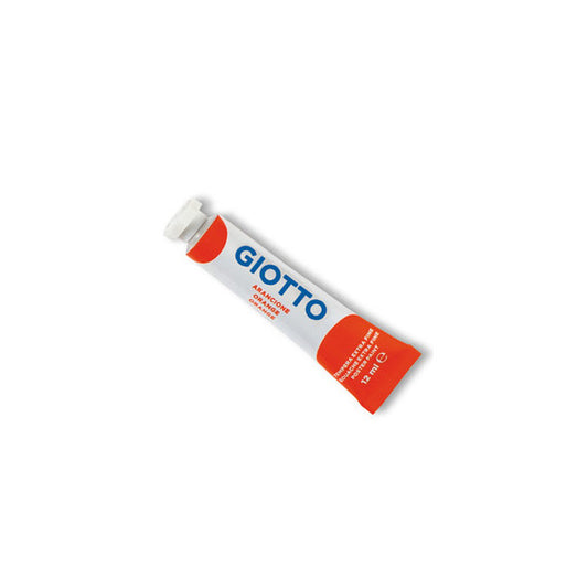 Tempera Tubo 4 - 12ml - arancione - Giotto