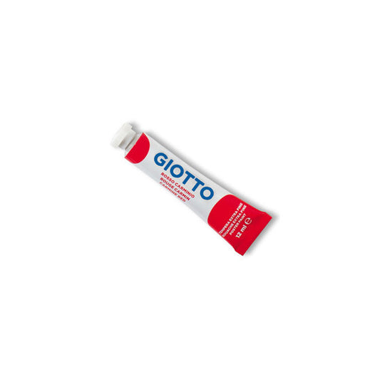 Tempera Tubo 4 - 12ml - rosso carminio - Giotto