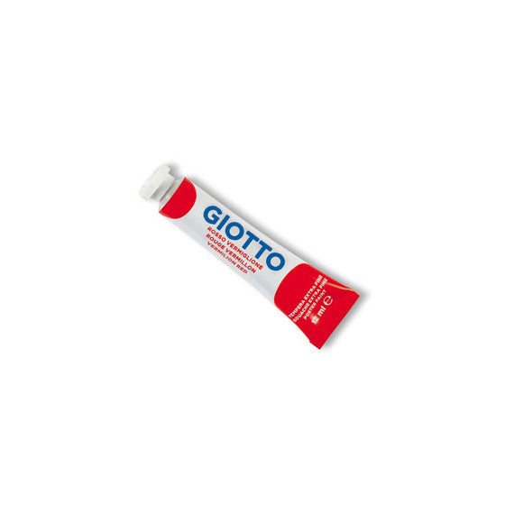 Tempera Tubo 4 - 12ml - rosso vermiglione - Giotto