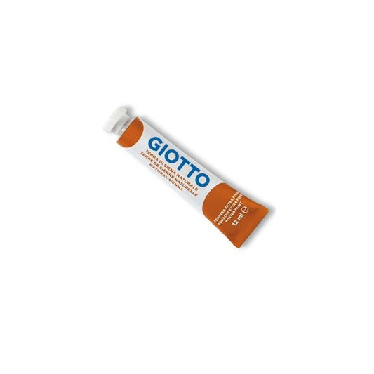 Tempera Tubo 4 - 12ml - terra di Siena naturale - Giotto