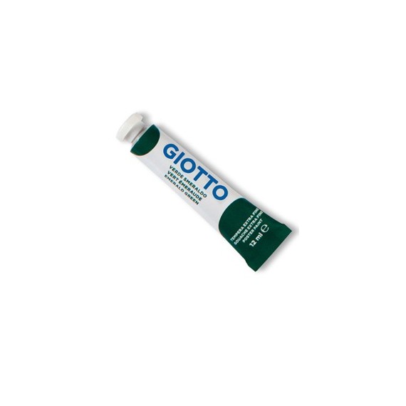 Tempera Tubo 4 - 12ml - verde smeraldo - Giotto