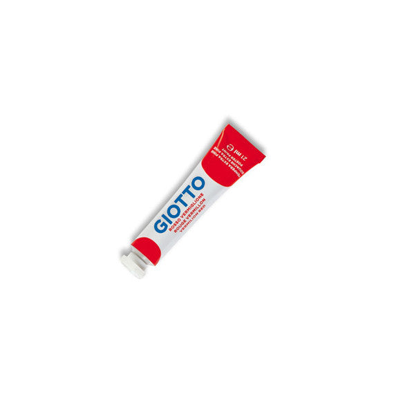 Tempera Tubo 7 - 21ml - rosso vermiglione - Giotto