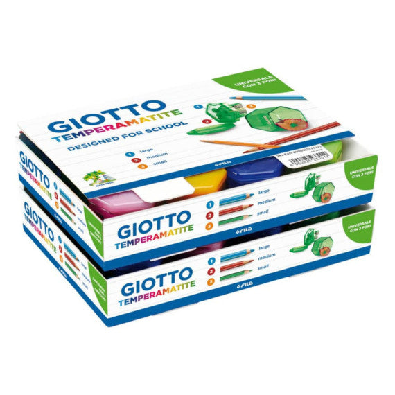 Temperamatite GIOTTO 3 fori assortiti  233000