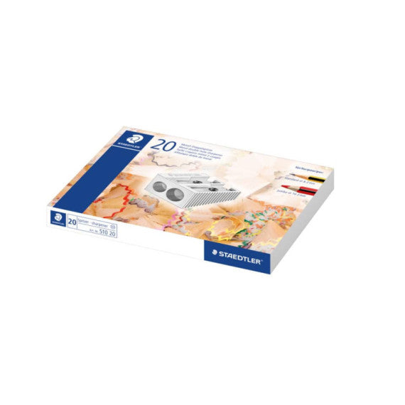 Temperamatite Staedtler 2 fori conf. 20 pezzi - 51020