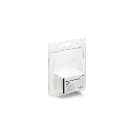 Tessere bianche per stampante Duracard ID 300 - spessore 0,5 mm - 54 x 86 mm -  Durable - conf. 100 pezzi