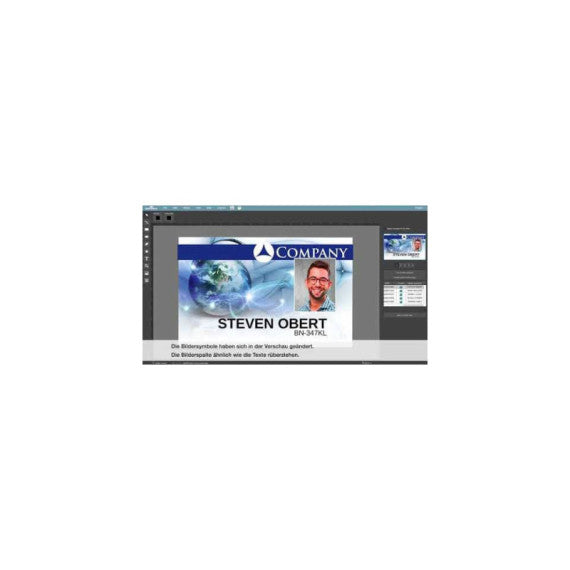 Tessere neutre bianche per Durable DURACARD® ID 300 - 0,76 mm - conf. 100 tessere - 8915-02