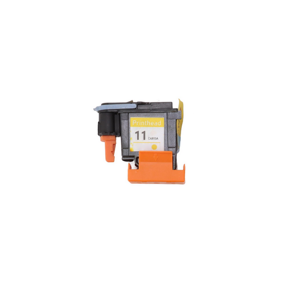 Testina di stampa HP 11 gialla C4813A compatibile per HP Business Jet 1000,1100,2200 DESIGNJET 500 11Y capacità 24.000 pagine