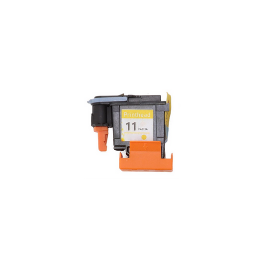 Testina di stampa HP 11 gialla C4813A compatibile per HP Business Jet 1000,1100,2200 DESIGNJET 500 11Y capacità 24.000 pagine