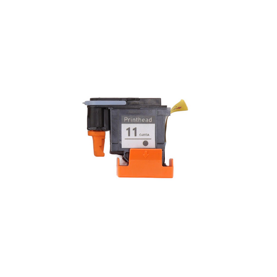 Testina di stampa HP 11 nera C4810A compatibile per HP Business Jet 1000,1100,2200 DESIGNJET 500 11BK capacità 16.000 pagine