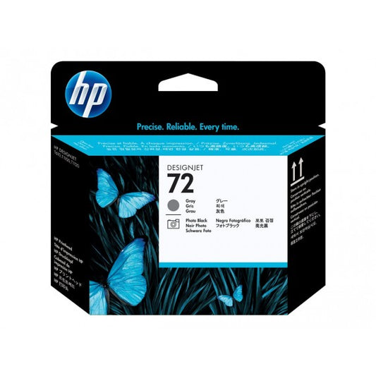 Testina di stampa HP 72 C9380A grigio e nero fotografico originale per HP Designjet T1100,T1200,T1300,T2300 72 Hp Printhead