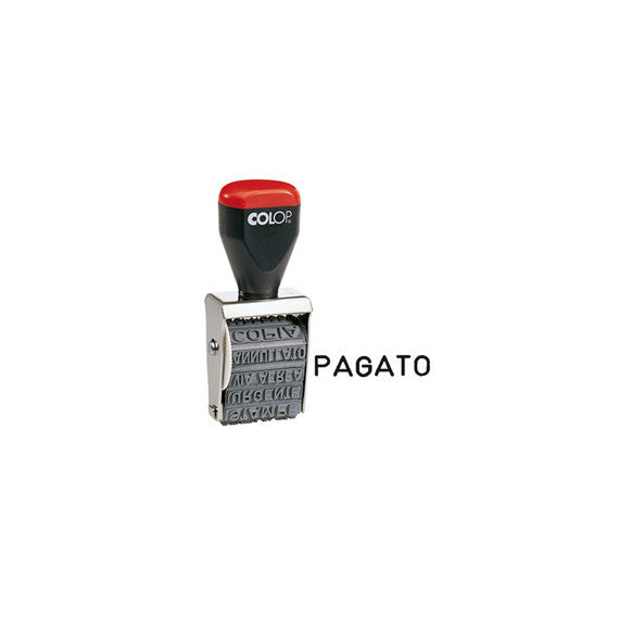 Timbro 04000/W Polinomio - 12 diciture 4 mm - Colop®