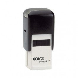 Timbro Colop Q17 misura 17X17mm autoinchiostrante personalizzato Timbro personalizzabile quadrato max 3 righe alta qualità