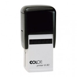 Timbro Colop Q30 misura 30X30mm autoinchiostrante personalizzato Timbro personalizzabile quadrato max 6 righe alta qualità