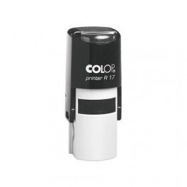 Timbro Colop R17 misura diametro 17mm autoinchiostrante personalizzato Timbro personalizzabile rotondo max 3 righe alta qualità