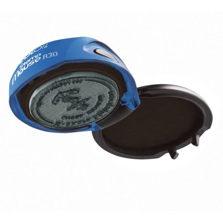 Timbro Colop stamp mouse R30 tascabile diametro 30mm autoinchiostrante personalizzato Timbro personalizzabile rotondo 5 righe