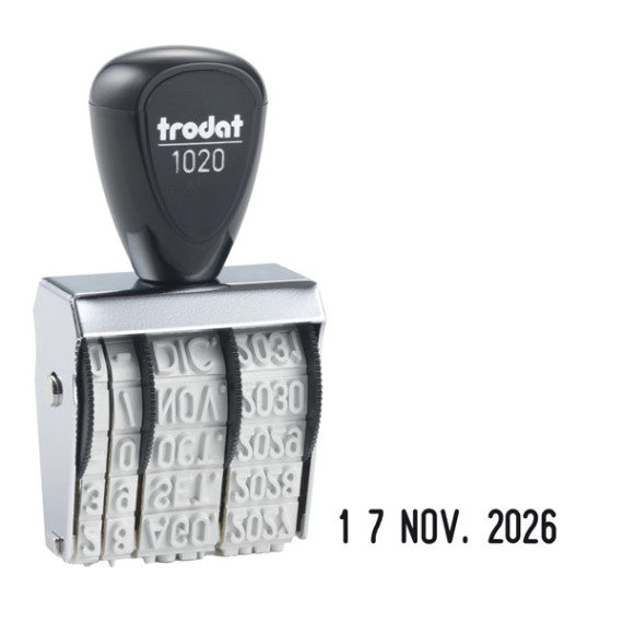 Timbro Datario 1020 - manuale - 5 mm - Trodat®