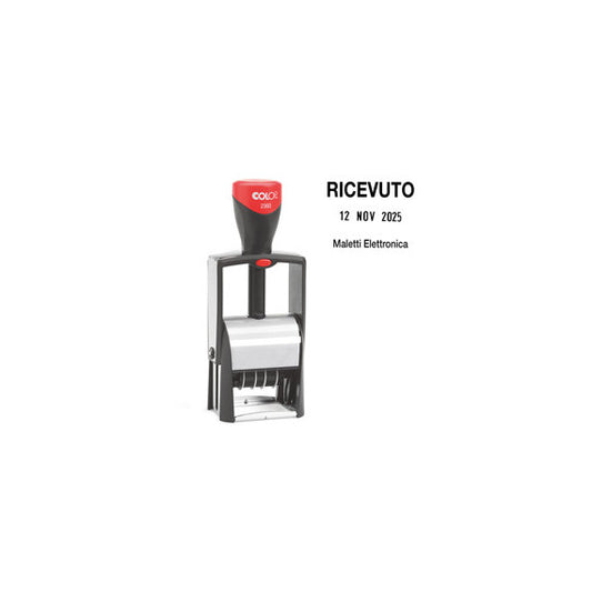 Timbro Datario Classic Line 2360 - 5 righe - 3 x 4,5 cm - autoinchiostrante - Colop®