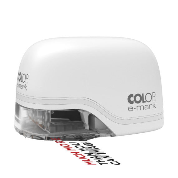 Timbro E-MARK - bianco - Colop