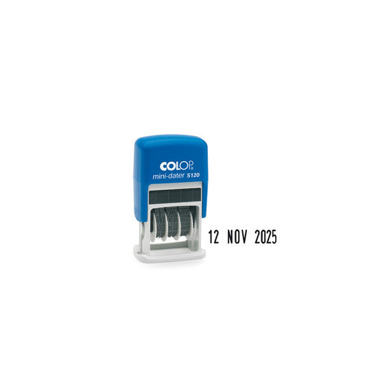 Timbro Mini Dater S120 Datario - 3,8 mm - autoinchiostrante - Colop®