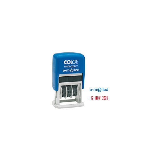 Timbro Mini Dater S160/L1 Datario + EM@ILED - 4 mm - autoinchiostrante - Colop®