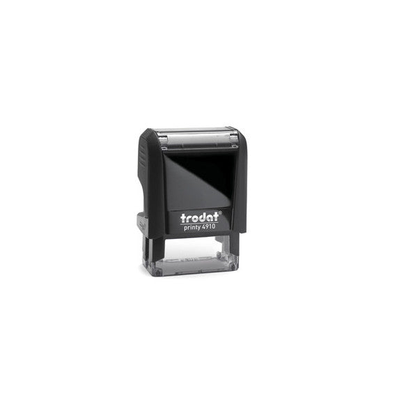 Timbro Original Printy 4.0 4910 - autoinchiostrante - personalizzabile - 26x10 mm - 3 righe - Trodat