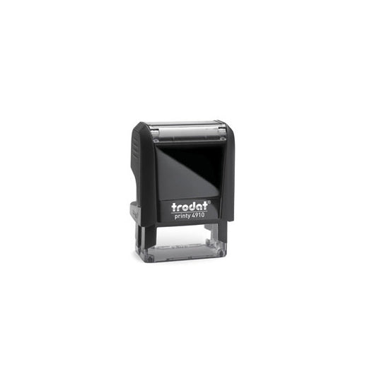 Timbro Original Printy 4.0 4910 - autoinchiostrante - personalizzabile - 26x10 mm - 3 righe - Trodat