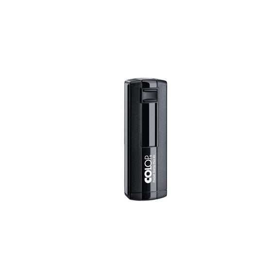 Timbro Pocket Stamp Plus 40 - autoinchiostrante - 23 x 59 mm - 6 righe - nero - Colop